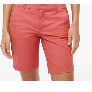 J Crew 9” Frankie Bermuda‎ shorts Dusty Pink size 12 new with tags